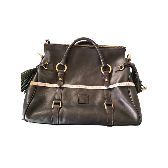 Dooney & Bourke Florentine Leather Satchel - Picture 8 of 13